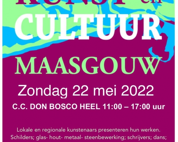 22 mei cultuurdag Maasgouw in Don Bosco 22 mei cultuurdag Maasgouw in Don Bosco